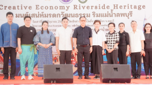 มรภ.เทพสตรี จับมือจังหวัดลพบุรี และภาคีเครือข่าย เปิดตัวเส้นทางท่องเที่ยวเชิงสร้างสรรค์ พลิกฟื้นเศรษฐกิจริมแม่น้ำลพบุรี