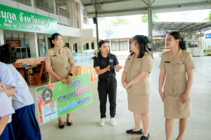 มรภ.เทพสตรี ส่งต่อความห่วงใย จัดกิจกรรม เทพสตรีปันน้ำใจมอบน้ำดื่มเพื่อสังคม แก่โรงเรียนลพบุรีปัญญานุกูล และสถานสงเคราะห์คนชราบ้านลพบุรี