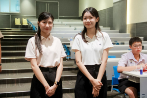 โรงเรียนสาธิต มรภ.เทพสตรี จัดโครงการ กินลม ชมเพลินกับลพบุรีศึกษา สืบสานภูมิปัญญาการทำพัดจักสานสู่นักเรียน