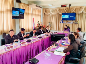 อธิการบดี มรภ.เทพสตรี ในฐานะประธาน อ.ก.ค.ศ. เชิญคณะอนุกรรมการข้าราชการครูและบุคลากรทางการศึกษา เขตพื้นที่การศึกษาประถมศึกษาลพบุรี เขต 2 ร่วมประชุม ครั้งที่ 7/2569