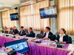 อธิการบดี มรภ.เทพสตรี ในฐานะประธาน อ.ก.ค.ศ. เชิญคณะอนุกรรมการข้าราชการครูและบุคลากรทางการศึกษา เขตพื้นที่การศึกษาประถมศึกษาลพบุรี เขต 2 ร่วมประชุม ครั้งที่ 7/2569