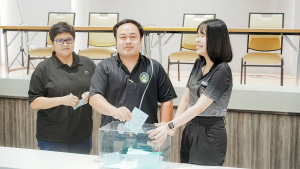 สำนักงานอธิการบดี มรภ.เทพสตรี จัดประชุมบุคลากร ครั้งที่ 1/2569 พิจารณาเสนอ 2 ชื่อผู้สมควรดำรงตำแหน่งอธิการบดี
