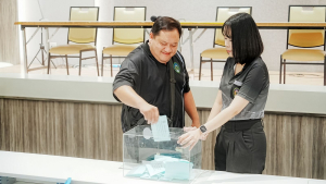 สำนักงานอธิการบดี มรภ.เทพสตรี จัดประชุมบุคลากร ครั้งที่ 1/2569 พิจารณาเสนอ 2 ชื่อผู้สมควรดำรงตำแหน่งอธิการบดี