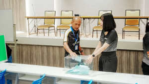 สำนักงานอธิการบดี มรภ.เทพสตรี จัดประชุมบุคลากร ครั้งที่ 1/2569 พิจารณาเสนอ 2 ชื่อผู้สมควรดำรงตำแหน่งอธิการบดี