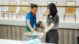 สำนักงานอธิการบดี มรภ.เทพสตรี จัดประชุมบุคลากร ครั้งที่ 1/2569 พิจารณาเสนอ 2 ชื่อผู้สมควรดำรงตำแหน่งอธิการบดี