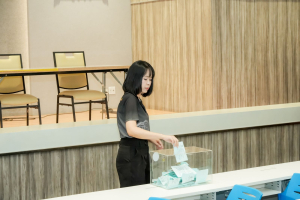 สำนักงานอธิการบดี มรภ.เทพสตรี จัดประชุมบุคลากร ครั้งที่ 1/2569 พิจารณาเสนอ 2 ชื่อผู้สมควรดำรงตำแหน่งอธิการบดี