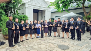 มรภ.เทพสตรี เข้าถวายสักการะพระศพ สมเด็จพระเจ้าลูกเธอ เจ้าฟ้าพัชรกิติยาภาฯ ด้วยความจงรักภักดีและสำนึกในพระกรุณาธิคุณ