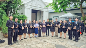 มรภ.เทพสตรี เข้าถวายสักการะพระศพ สมเด็จพระเจ้าลูกเธอ เจ้าฟ้าพัชรกิติยาภาฯ ด้วยความจงรักภักดีและสำนึกในพระกรุณาธิคุณ