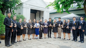 มรภ.เทพสตรี เข้าถวายสักการะพระศพ สมเด็จพระเจ้าลูกเธอ เจ้าฟ้าพัชรกิติยาภาฯ ด้วยความจงรักภักดีและสำนึกในพระกรุณาธิคุณ