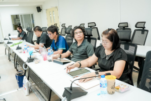 การประชุมสำนักงานบริการวิชาการและจัดการทรัพย์สิน มรภ.เทพสตรี ครั้งที่ 1/2569