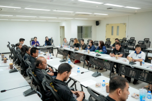 การประชุมสำนักงานบริการวิชาการและจัดการทรัพย์สิน มรภ.เทพสตรี ครั้งที่ 1/2569