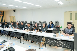 การประชุมสำนักงานบริการวิชาการและจัดการทรัพย์สิน มรภ.เทพสตรี ครั้งที่ 1/2569