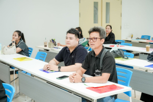 ศูนย์ภาษา สบจ. มรภ.เทพสตรี จับมือ อบจ.ลพบุรี จัดอบรมพัฒนาทักษะภาษาอังกฤษเพื่อการสื่อสารและบริการประชาชน