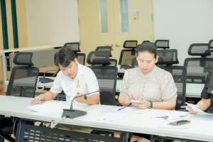 การประชุม คกก.สอบหาข้อเท็จจริง กรณีพัสดุชำรุด เสื่อมสภาพ สูญไป หรือไม่จำเป็นต้องใช้ในราชการ ประจำปีงบประมาณ พ.ศ. 2568 ครั้งที่ 3/2569