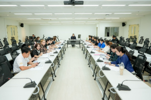การประชุม คกก.สอบหาข้อเท็จจริง กรณีพัสดุชำรุด เสื่อมสภาพ สูญไป หรือไม่จำเป็นต้องใช้ในราชการ ประจำปีงบประมาณ พ.ศ. 2568 ครั้งที่ 3/2569