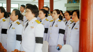 มรภ.เทพสตรี ร่วมพิธีเจริญพระพุทธมนต์ ถวายเป็นพระราชกุศล แด่ สมเด็จเจ้าฟ้าฯ กรมพระศรีสวางควัฒน วรขัตติยราชนารี