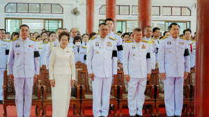 มรภ.เทพสตรี ร่วมพิธีเจริญพระพุทธมนต์ ถวายเป็นพระราชกุศล แด่ สมเด็จเจ้าฟ้าฯ กรมพระศรีสวางควัฒน วรขัตติยราชนารี
