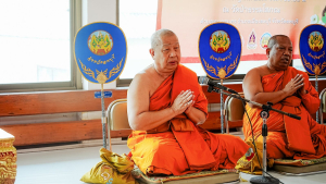 มรภ.เทพสตรี ร่วมพิธีเจริญพระพุทธมนต์ ถวายเป็นพระราชกุศล แด่ สมเด็จเจ้าฟ้าฯ กรมพระศรีสวางควัฒน วรขัตติยราชนารี