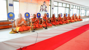 มรภ.เทพสตรี ร่วมพิธีเจริญพระพุทธมนต์ ถวายเป็นพระราชกุศล แด่ สมเด็จเจ้าฟ้าฯ กรมพระศรีสวางควัฒน วรขัตติยราชนารี