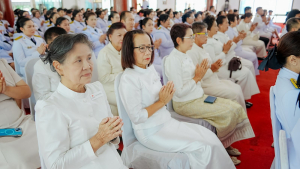 มรภ.เทพสตรี ร่วมพิธีเจริญพระพุทธมนต์ ถวายเป็นพระราชกุศล แด่ สมเด็จเจ้าฟ้าฯ กรมพระศรีสวางควัฒน วรขัตติยราชนารี