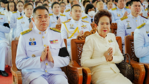 มรภ.เทพสตรี ร่วมพิธีเจริญพระพุทธมนต์ ถวายเป็นพระราชกุศล แด่ สมเด็จเจ้าฟ้าฯ กรมพระศรีสวางควัฒน วรขัตติยราชนารี