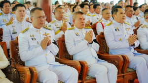 มรภ.เทพสตรี ร่วมพิธีเจริญพระพุทธมนต์ ถวายเป็นพระราชกุศล แด่ สมเด็จเจ้าฟ้าฯ กรมพระศรีสวางควัฒน วรขัตติยราชนารี