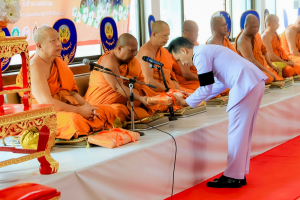 มรภ.เทพสตรี ร่วมพิธีเจริญพระพุทธมนต์ ถวายเป็นพระราชกุศล แด่ สมเด็จเจ้าฟ้าฯ กรมพระศรีสวางควัฒน วรขัตติยราชนารี