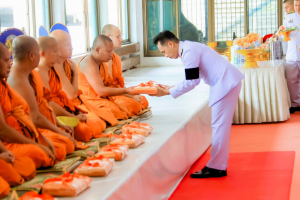 มรภ.เทพสตรี ร่วมพิธีเจริญพระพุทธมนต์ ถวายเป็นพระราชกุศล แด่ สมเด็จเจ้าฟ้าฯ กรมพระศรีสวางควัฒน วรขัตติยราชนารี