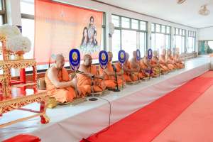 มรภ.เทพสตรี ร่วมพิธีเจริญพระพุทธมนต์ ถวายเป็นพระราชกุศล แด่ สมเด็จเจ้าฟ้าฯ กรมพระศรีสวางควัฒน วรขัตติยราชนารี