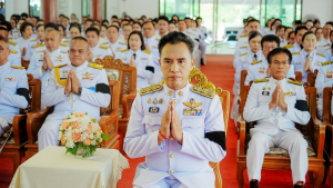 มรภ.เทพสตรี ร่วมพิธีเจริญพระพุทธมนต์ ถวายเป็นพระราชกุศล แด่ สมเด็จเจ้าฟ้าฯ กรมพระศรีสวางควัฒน วรขัตติยราชนารี