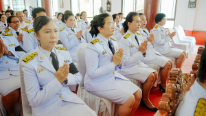 มรภ.เทพสตรี ร่วมพิธีเจริญพระพุทธมนต์ ถวายเป็นพระราชกุศล แด่ สมเด็จเจ้าฟ้าฯ กรมพระศรีสวางควัฒน วรขัตติยราชนารี