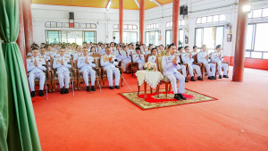 มรภ.เทพสตรี ร่วมพิธีเจริญพระพุทธมนต์ ถวายเป็นพระราชกุศล แด่ สมเด็จเจ้าฟ้าฯ กรมพระศรีสวางควัฒน วรขัตติยราชนารี