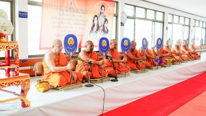 มรภ.เทพสตรี ร่วมพิธีเจริญพระพุทธมนต์ ถวายเป็นพระราชกุศล แด่ สมเด็จเจ้าฟ้าฯ กรมพระศรีสวางควัฒน วรขัตติยราชนารี