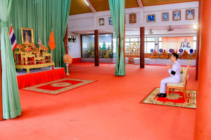 มรภ.เทพสตรี ร่วมพิธีเจริญพระพุทธมนต์ ถวายเป็นพระราชกุศล แด่ สมเด็จเจ้าฟ้าฯ กรมพระศรีสวางควัฒน วรขัตติยราชนารี