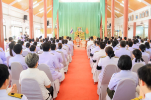 มรภ.เทพสตรี ร่วมพิธีเจริญพระพุทธมนต์ ถวายเป็นพระราชกุศล แด่ สมเด็จเจ้าฟ้าฯ กรมพระศรีสวางควัฒน วรขัตติยราชนารี