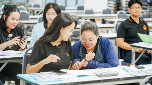 ศูนย์ภาษา สบจ. มรภ.เทพสตรี จัดอบรมพัฒนาทักษะภาษาอังกฤษเพื่อการสื่อสารและบริการประชาชน