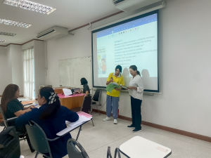 ศูนย์ภาษา สบจ. มรภ.เทพสตรี จัดอบรมพัฒนาทักษะภาษาอังกฤษเพื่อการสื่อสารและบริการประชาชน