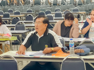ศูนย์ภาษา สบจ. มรภ.เทพสตรี จัดอบรมพัฒนาทักษะภาษาอังกฤษเพื่อการสื่อสารและบริการประชาชน