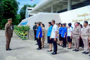 มรภ.เทพสตรี ร่วมต้อนรับองคมนตรีในโอกาสตรวจเยี่ยมและติดตามผลการดำเนินงานของโรงเรียนราชประชานุเคราะห์ 33 จังหวัดลพบุรี