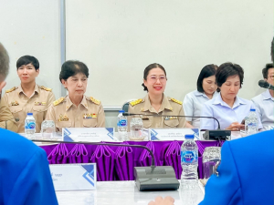 มรภ.เทพสตรี ร่วมต้อนรับองคมนตรีในโอกาสตรวจเยี่ยมและติดตามผลการดำเนินงานของโรงเรียนราชประชานุเคราะห์ 33 จังหวัดลพบุรี