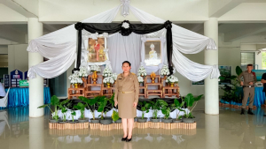 มรภ.เทพสตรี ร่วมต้อนรับองคมนตรีในโอกาสตรวจเยี่ยมและติดตามผลการดำเนินงานของโรงเรียนราชประชานุเคราะห์ 33 จังหวัดลพบุรี