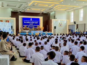 มรภ.เทพสตรี ร่วมต้อนรับองคมนตรีในโอกาสตรวจเยี่ยมและติดตามผลการดำเนินงานของโรงเรียนราชประชานุเคราะห์ 33 จังหวัดลพบุรี