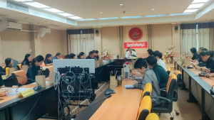 มรภ.เทพสตรี ร่วมการประชุมคณะทำงานขับเคลื่อนและกำกับติดตามการใช้ประโยชน์ระบบแสดงผลข้อมูลภาพรวม จ.สิงห์บุรี ครั้งที่ 1/2569
