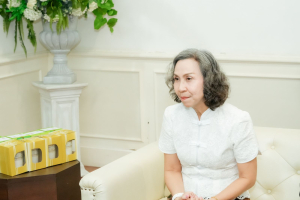 คณบดี และ ผอ.สำนัก สถาบัน ร่วมแสดงมุทิตาคารวะ อธิการบดี มรภ.เทพสตรี ในโอกาสที่อธิการบดีครบวาระการดำรงตำแหน่ง