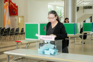 มรภ.เทพสตรี จัดเลือกตั้งกรรมการสภามหาวิทยาลัยราชภัฏเทพสตรี จากคณาจารย์ประจำ