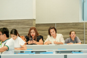 สนง.ประกันสังคม จ.ลพบุรี จัดกิจกรรมประชาสัมพันธ์การลงทะเบียนใช้สิทธิเลือกตั้งผู้แทนนายจ้างและผู้แทนฝ่ายประกันตนเป็นคณะกรรมการประกันสังคม