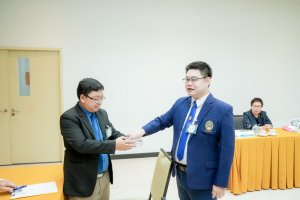 มรภ.เทพสตรี เปิดเวทีแสดงวิสัยทัศน์ของผู้มีสิทธิเข้ารับการสรรหาให้ดำรงตำแหน่งอธิการบดีมหาวิทยาลัยราชภัฏเทพสตรี