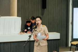 มรภ.เทพสตรี เปิดเวทีแสดงวิสัยทัศน์ของผู้มีสิทธิเข้ารับการสรรหาให้ดำรงตำแหน่งอธิการบดีมหาวิทยาลัยราชภัฏเทพสตรี