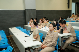 มรภ.เทพสตรี เปิดเวทีแสดงวิสัยทัศน์ของผู้มีสิทธิเข้ารับการสรรหาให้ดำรงตำแหน่งอธิการบดีมหาวิทยาลัยราชภัฏเทพสตรี