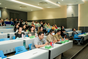 มรภ.เทพสตรี เปิดเวทีแสดงวิสัยทัศน์ของผู้มีสิทธิเข้ารับการสรรหาให้ดำรงตำแหน่งอธิการบดีมหาวิทยาลัยราชภัฏเทพสตรี